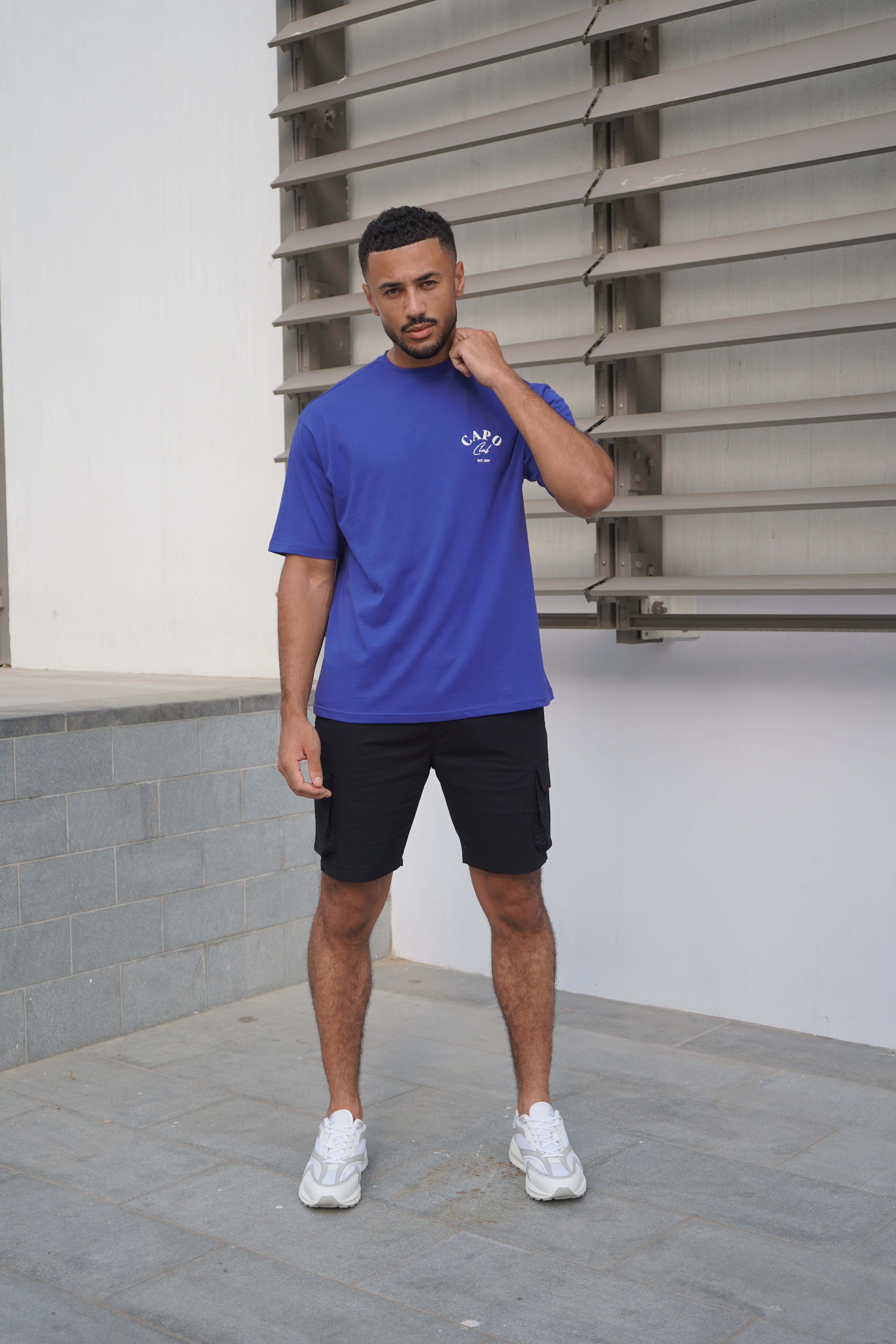 CAPO Beach Cobalt Club Blue T-Shirt